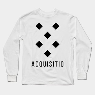 Acquisitio Geomantic Figure Long Sleeve T-Shirt